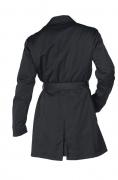 Designer-Herren-Trenchcoat schwarz