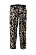 Designer-Hose schwarz-gold