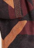 Designer-Jacquard-Cardigan bunt