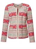 Designer-Jacquardblazer bunt