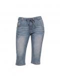 Designer-Jeans-Bermuda blue-bleached