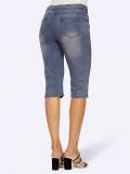 Designer-Jeans-Bermuda blue-bleached