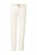 Designer-Jeans mit Spitze offwhite