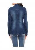 Designer-Jeansblazer blau Gr. 42