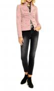 Designer-Jeansjacke puder