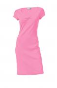 Designer-Jerseykleid pink