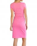 Designer-Jerseykleid pink