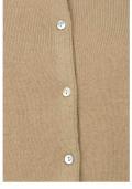 Designer-Kaschmir-Cardigan camel