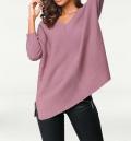 Designer-Kaschmir-Pullover altrosa