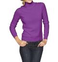 Designer-Kaschmir-Rollkragenpullover cyclam