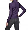 Designer-Kaschmir-Rollkragenpullover lila