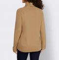 Designer-Kaschmir und Merinowolle-Pullover camel