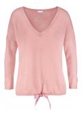 Designer-Kaschmirpullover peach