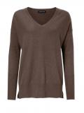 Designer-Kaschmirpullover taupe