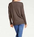 Designer-Kaschmirpullover taupe