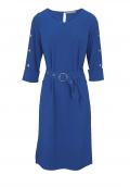 Designer-Kleid azurblau