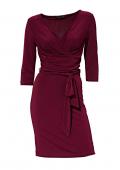 Designer-Kleid bordeaux