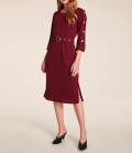 Designer-Kleid bordeaux