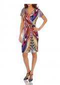 Designer-Kleid bunt