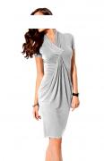 Designer-Kleid grau