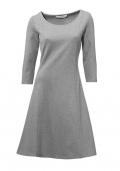 Designer-Kleid grau Gr. 38