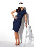 Designer-Kleid marine