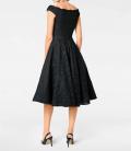 Designer-Kleid mit Petticoat schwarz