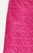 Designer-Kleid mit Spitze pink