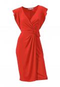 Designer-Kleid rot Gr. 38