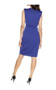 Designer-Kleid royalblau