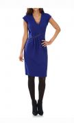 Designer-Kleid royalblau