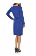 Designer-Kleid royalblau Größe 40