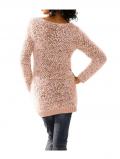 Designer-Kuschelpullover rose