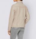 Designer-Lamm-Nappalederjacke beige