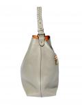 Designer-Ledertasche salbei