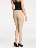 Designer-Leggings beige