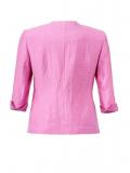 Designer-Leinenblazer pink