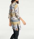 Designer-Longbluse bunt