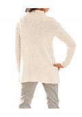 Designer-Longpullover stein