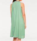 Designer-Neckholderkleid mint