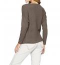 Designer-Oversized-Kaschmirpullover taupe