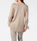 Designer-Oversized-Pullover beige