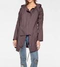 Designer-Parka taupe Gr. 38