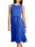 Designer-Prinzesskleid royalblau