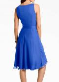 Designer-Prinzesskleid royalblau