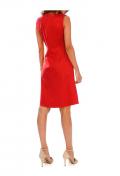 Designer-Prinzesskleid tomatenrot Gr. 40