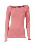 Designer-Pullover apricot