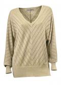 Designer-Pullover beige-gold