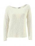 Designer-Pullover creme