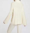 Designer-Pullover ecru-gold